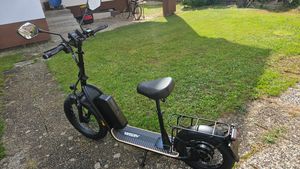 E-Roller mit Straßenzulassung - XI-1500-EEC 45km/h - MaxRange 25Ah, Elektro Roller mit Zulassung, Elektroroller, Roller - schwarz Kunden-Foto 6