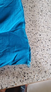 2er Set Renforcé UNI Kissenhüllen 40x40 cm Kopfkissen Garnitur 100% Baumwolle Mit Reißverschluss petrol Kunden-Foto 1