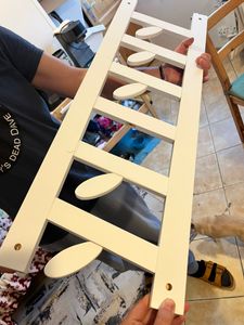 Merax Lit de maison 90x200cm avec protection antichute et sommier à lattes, lit d'enfant pour filles et garçons, lit de bébé garçon en pin massif, blanc Photo du client 3