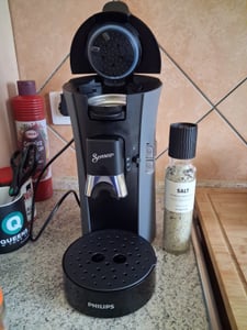 Philips Senseo® Select koffiekapsulemachine, 3 koffiespecialiteiten, Crema Plus, antraciet (CSA230/50) Klantenfoto 1