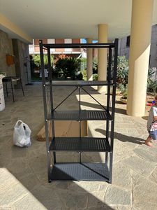 Scaffale Racks RAW5T, metallo, 5 ripiani, 1630x720x340 mm, max. 50 kg/ripiano, portatile, su ruote Foto del cliente 1