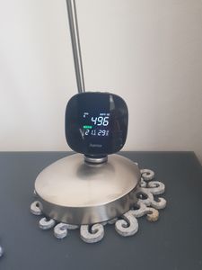 Hama Luftqualitätsmessgerät "Safe", CO2-, Temperatur-, Luftfeuchtigkeitsmessun Kunden-Foto 1