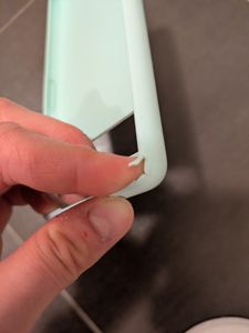 Google, cover per Google Pixel 7a, verde Foto del cliente 1