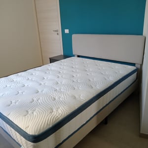 Tribesigns Matratze 140x200 cm Höhe 25 cm, H3, 7-Zonen, Taschenfederkernmatratze mit  , Federkernmatratze mit Gel-Memory-Schaum Kunden-Foto 5