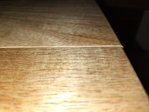 vidaXL: Tablero de mesa con borde natural de madera, 80x40x3,8 cm, madera maciza de mango Foto del cliente 1