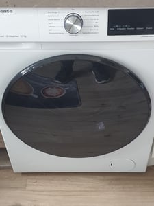 Hisense WFQA1214EVJM Waschmaschine Frontlader 12 kg - 1400 U/min. - 9 Programme - AquaStop, Weiß Kunden-Foto 2