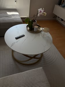 Stolik kawowy Vicco Calgary Czarny 79.5 x 46 cm z dużą powierzchnią roboczą, Model 41526 Zdjęcie produktu od klienta nr 1