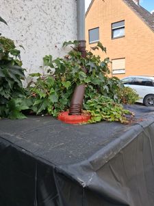 AIORBER Regenwasser- und Dachrinnenrohre, Fallrohrverlängerungen, Abflussverlängerungen,Kann im Garten, im Freien und in Abflüssen verwendet werden Kunden-Foto 1