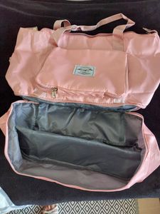 Faltbare Reisetasche, Handgepäcktasche, wasserdicht, leichte Reisetasche - BAGPLUS Schwarz Kunden-Foto 1