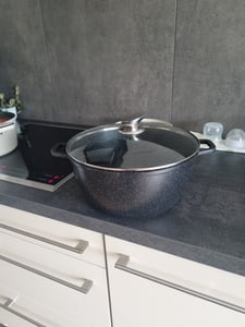 GARNEK DUŻY 13,5 L tradičný MARBLE BOILER DECKEL INDUCTION KAMILLE Fotografia od zákazníka č. 1