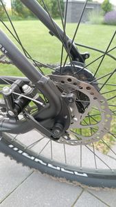 Bergsteiger Makalu 29 Zoll Mountainbike Aluminium, geeignet ab 160 cm, Scheibenbremse, Shimano 21 Gang-Schaltung, Hardtail, Jungen-Fahrrad & Herren-Fahrrad Kunden-Foto 3