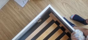 BASIC-FRAME lamelový rošt 120x200cm na posteľ I Vysokokvalitný rám postele 20 zakrivených brezových stromov Fotografia od zákazníka č. 7