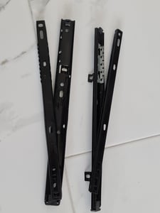 Moderner weißer Computertisch mit Schublade Kunden-Foto 1