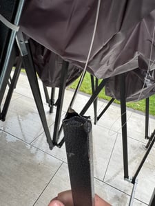WELTNEUHEIT! Kompaktes Laufband klappbar und voll faltbar, leicht zu verstauen, stabil, leise, mit Sport-APP, Bluetooth, Lautsprecher... Kunden-Foto 2