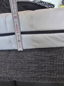 10cm Ergonomischer Matratzentopper 140x200 - Kaltschaum Topper H2/H3 - Matratzenauflage Kunden-Foto 5