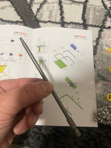 Mülltonnenbox Müllbox Mülltonnenverkleidung 2 Türen Anthrazit mit Holzdekor Box Kunden-Foto 2