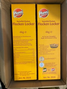 Pfanni Aardappelvlokken, losse variant voor aardappelpuree, 4000 gram Klantenfoto 1