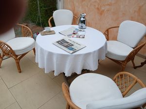 9tlg. Rattansitzgruppe Regina Kunden-Foto 1