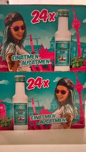 Berliner Luft DER FRISCHE Pfefferminzlikör 18% Vol. 24x0,02l Photo du client 1