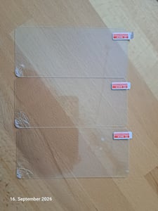 3x Galaxy A22 5G Panzerglas Panzerfolie Schutzglas Display Glas Schutzfolie 9H Kunden-Foto 3