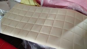 8 cm Gelschaum Matratzenauflage Topper Auflage weiß Bezug 160 x 200 Eckspanner Kunden-Foto 2