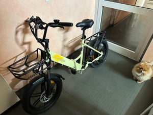 20.8AH 20-palcový e-bike Skladací e-bike Skladacie bicykle Elektrický bicykel 20 palcov so 7-rýchlostným Shimano skladacím bicyklom s košom Až 150 km Fotografia od zákazníka č. 4