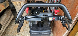 BRAST Benzin Rasenmäher mit Antrieb | 5,2kW (7PS) | Elektrostart | 55cm Schnittbreite | viele Modelle | 30-80mm Schnitthöhe | 60L Fangkorb | 4 Takt OHV Motor | Stahlgehäuse | ESTART Kunden-Foto 3