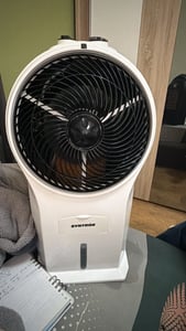 Syntrox Germany Luftkühler Chilly 3-in-1 Verdunstungskühler 5L 50W weiß Kunden-Foto 1