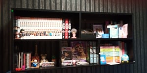 Bücherregal - Wandregal - Hängeregal - Schweberegal - Würfelregal 60x25x20 cm Regal schmal - Deko Wohnzimmer  Regal Schwarz Holz Pflanzenregal FTS 5 Kunden-Foto 1