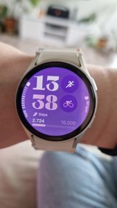 Samsung L315 Galaxy Watch 7 44 mm LTE argenté Bluetooth Smartwatch Photo du client 8