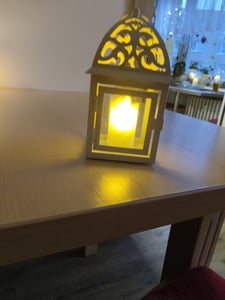 12 PCS wiederaufladbare flammenlose Kerzen Realistische warmgelbe LED Akku-Stumpenkerzen Elektrische Kerzenlichter mit flackernder Flamme fuer Weihnachten Halloween Hochzeitsfeier Kunden-Foto 1