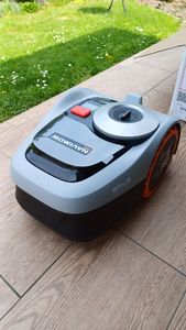 Segway Navimow i105E Mähroboter ohne Begrenzungskabel, Empf. 500 m², Max. 600 m², RTK+Vision Rasenmäher Roboter , Igelschutz Rasenroboter Kunden-Foto 1