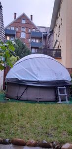 Kryt bazénu EXIT ECO, průměr 366 cm, Pool Dome, univerzální, příslušenství k bazénům, odolný proti povětrnostním vlivům Fotografie od zákazníka č. 1