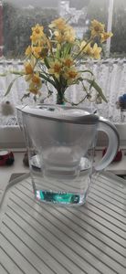 Brita Marella, Pitcher-Wasserfilter, 2,4 l, Transparent, Weiß Kunden-Foto 1