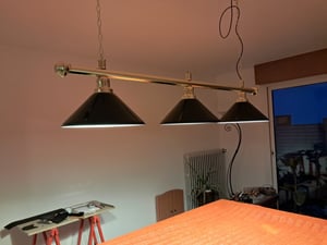 Winsport Billardleuchte "London" schwarz Kunden-Foto 1