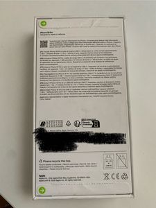 Produktverpackung bereits geöffnet