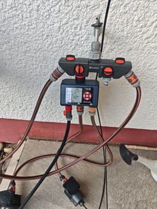 DEWENWILS Bewässerungscomputer 3 Zone, Bewässerungssystem mit Display, Garten Kunden-Foto 1