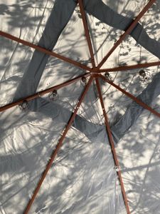 Ersatzdach passend für Linder Metallpavillon Lukas 3x3 m Dachbezug Kunden-Foto 1