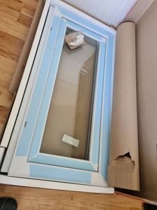 Kellerfenster Kunststofffenster weiß, BxH: 50 x 40 cm / 500 x 400 mm 2-fach Verglasung (32 mm) Dreh-Kipp inkl. Pilzkopfverriegelung, DIN Rechts (Griff Links) Kunden-Foto 1