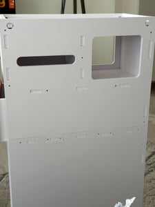 Badezimmerschränke, Badezimmerschrank Schmal, freistehender Badschrank, Kleiner Badezimmer-Aufbewahrungsschrank, 3 Ebenen Beistellschrank, 20×40×78cm Kunden-Foto 1