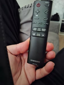 Originale Fernbedienung für Samsung soundbar AH81-15047A Kunden-Foto 1