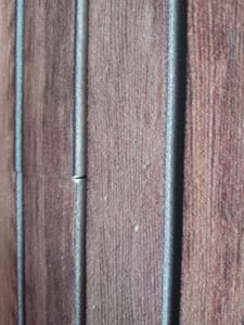 IZODEKOR Wandverkleidung Holz Styropor 3D Wandpaneele - Akustikpaneele Holzoptik Wanddeko für Küche, Badezimmer, Balkon, Schlafzimmer  | Modell: AP-02 Kunden-Foto 1