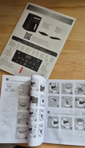 Tefal Easy Fry & Grill EY801D, Frytkownica na gorące powietrze, 6,5 l, 1,5 kg, 8 os., Stal nierdzewna, Dotyk Zdjęcie produktu od klienta nr 2