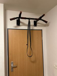 Rám dverí Pull Up Bar 100 cm Pull Up Safe Door Rack s ochranou proti pádu Bars Fall Protection do 350 kg Stretch Bar Fitness Pull Up Bar Retoo Fotografia od zákazníka č. 1