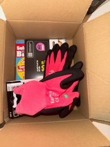Kerbl 3x Touchscreenhandschuh EasyTouch, Lady, pink, Gr. 7/S, 297957 Kunden-Foto 1