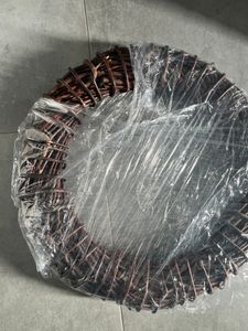 Couronne en osier naturel, 50 cm Photo du client 2
