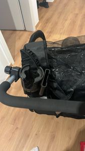 KESSER® Kinderanhänger Fahrradanhänger Sport-RX 2 in 1 Joggerfunktion Kinderfahrradanhänger + 5-Punkt Sicherheitsgurt 360°-Vorderrad Jogger Buggy Fahrrad Anhänger für 1 bis 2 Kinder max. 40kg Kunden-Foto 3