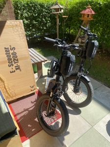 Scooter elettrico con omologazione stradale ABE E-scooter Scooter elettrico con omologazione eKFV Scooter pieghevole EScooter - nero Foto del cliente 4