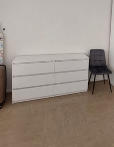 CDF Kommode Malwa M6 140 | Farbe: Schwarz | Schrank für Dokumente, Kleinigkeiten Kunden-Foto 3