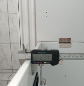 VASAGLE Schuhbank mit Stauraum, Länge 80 cm, Weiß Kunden-Foto 13